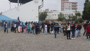 Kahta’da Cumhuriyet Bayramına Yağmur Engeli