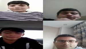 Kahta’da Görüntülü Eğitimle Derslerine Devam Ediyorlar