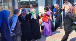 Kâhta’da İŞKUR'un 255 kişilik kontenjanı için uzun kuyruklar oluştu