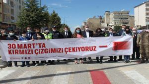 Kahta’da kırmızı çizgi uygulaması başladı