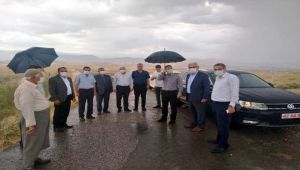 Kahta’da köy grup yollarının bakım, onarım çalışmaları