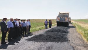 Kahta’da köy yollarında bakım ve onarım çalışmaları