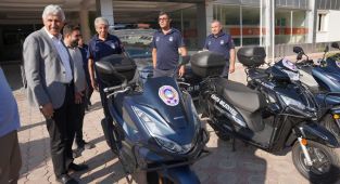 Kahta’da motosikletli zabıta dönemi