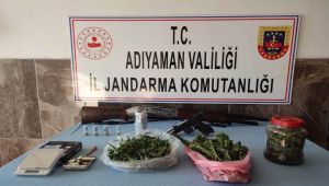 Kahta’da uyuşturucudan 1 kişi yakalandı