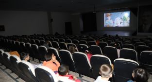 Kahta’daki öğrencilere sinema etkinliği