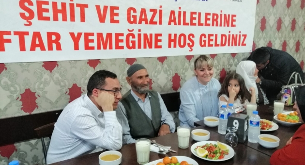 Kahta’daki Şehit Aileleri ve Gaziler İftarda Buluştu