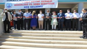 Kahta HEM, yıl sonu sergisi düzenlendi