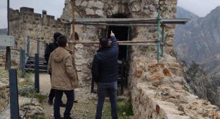 Kahta Kalesi restorasyonunda inceleme