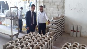 Kahta Kaymakam Doğan'dan, Fabrika Ziyareti