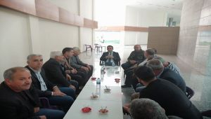 Kahta Kaymakamı Doğan, Minibüsçüler Kooperatifini Ziyaret Etti