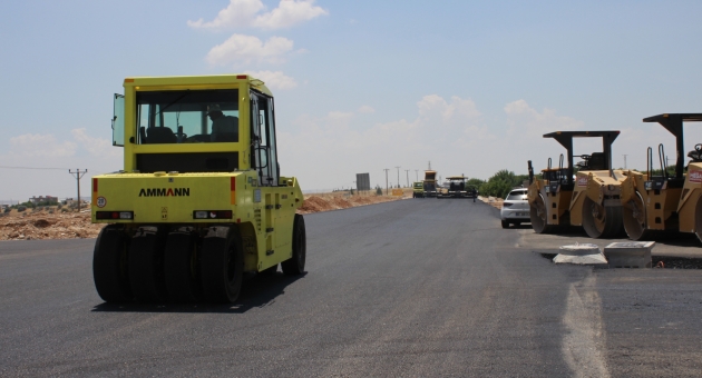 Kahta Sanayi Sitesi Yolu Tamamlanıyor