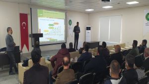 Kahtalı çiftçiler bitki hastalıkları konusunda bilgilendirildi