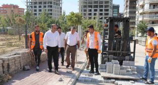 Karaköprü Belediyesi altyapı çalışmalarına devam ediyor