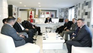 Karayolları Genel Müdür Yardımcısı ve Daire Başkanlarından, Başkan Kılınç’a Ziyaret