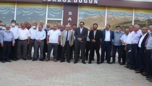 Kaymakam Demirdağ’a veda yemeği