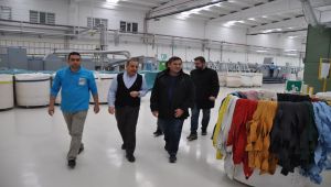 Kaymakam İmamoğlu’ndan Merinos İplik Farikasına Ziyaret