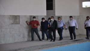 Kaymakam İmamoğlu yatırım çalışmalarını yerinde inceledi