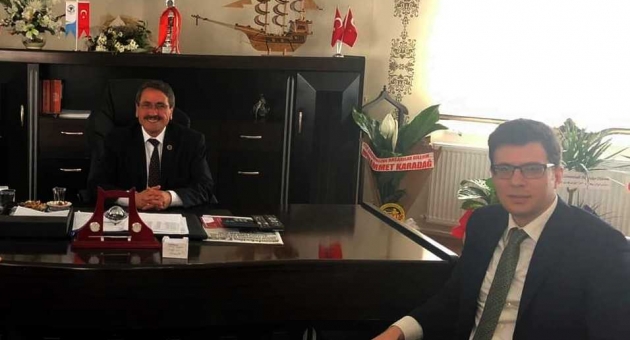 Kaymakam Kızılgüneş’ten, Başkan Kılıç’a Hayırlı Olsun Ziyareti
