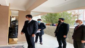 Kaymakam Köksal’dan ihtiyaç sahibi aileye ziyaret