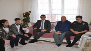 Kaymakam Köksal'dan Şehit Ailesine Ziyaret
