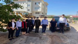 Kaymakam Köksal'dan şehit ve gazi ailelerine ziyaret