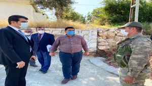 Kaymakam Köksal hizmetleri yerinde inceledi