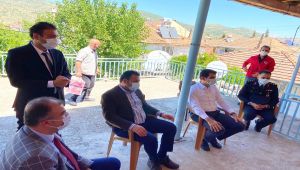 Kaymakam Köksal şehit ailesini ziyaret etti