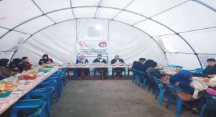 Kaymakam Korkutata, yetimlerle iftarda bir araya geldi