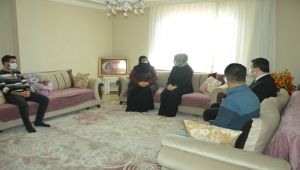 Kaymakam Uçar'dan şehit annelerine ziyaret