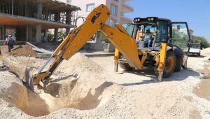 Kemalpaşa Caddesinde altyapı çalışması