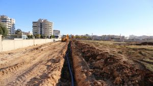 Kent parkta çalışmalar devam ediyor