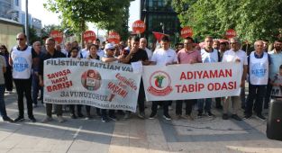 KESK’ten Filistin’e yapılan saldırılara tepki - Videolu Haber