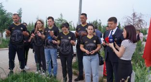 Kıbrıs’tan gelen heyet Başkan Tutdere’yi ziyaret etti