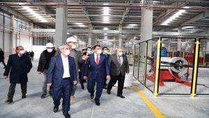 Kızılay Lojistik Merkezi’nde doğalgaz altyapısı hizmete alındı