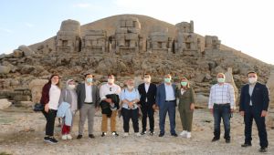 Konrad Adenauer Vakfı Türkiye Başkanı Gloss, Nemrut’a hayran kaldı