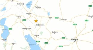 Konya 3.5 büyüklüğündeki depremle sallandı