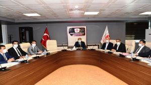KÖYDES Değerlendirme Toplantısı Vali Çuhadar Başkanlığında yapıldı