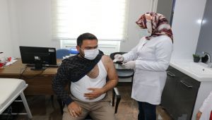 Köylerde aşı çalışması devam ediyor