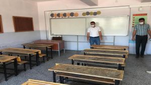 LGS öncesi sınav salonları uygun hale getiriliyor