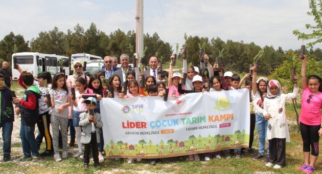 Lider Çocuk Tarım Kampı Büyük Bir Coşku İle Gerçekleştirildi