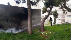 Mahallede çıkan yangın korkuttu - Videolu Haber
