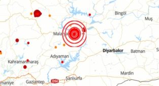Malatya'da 5.9 büyüklüğünde deprem