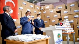 Malatya'da 600 Bin Maske Teslim Edildi