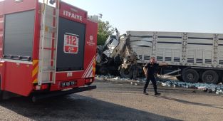 Malatya'da zincirleme kaza: 1 ölü, 1 yaralı - Videolu Haber