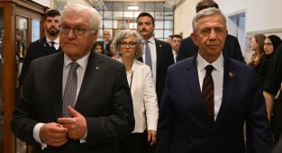 Mansur Yavaş ve Almanya Cumhurbaşkanı Steinmeier bir araya geldi