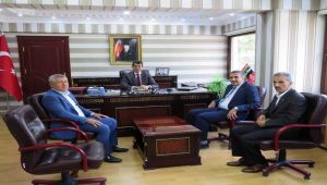 Meclis Üyelerinden Kaymakam Mutlu’ya Ziyaret