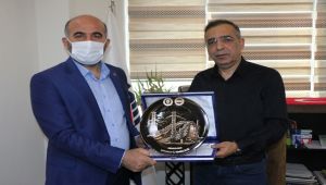 Memur-Sen ve Eğitim-Bir-Sen'den Yaman Medya Grubu'na ziyaret