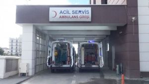 Merdivenlerden düşen hamile kadın yaralandı