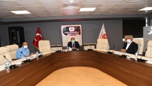 Mermer İhtisas OSB Toplantısı Vali Çuhadar başkanlığında yapıldı