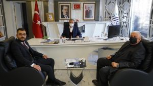 Mikrokredi Şube Müdürü Tunç’tan Başkan Kılınç’a ziyaret